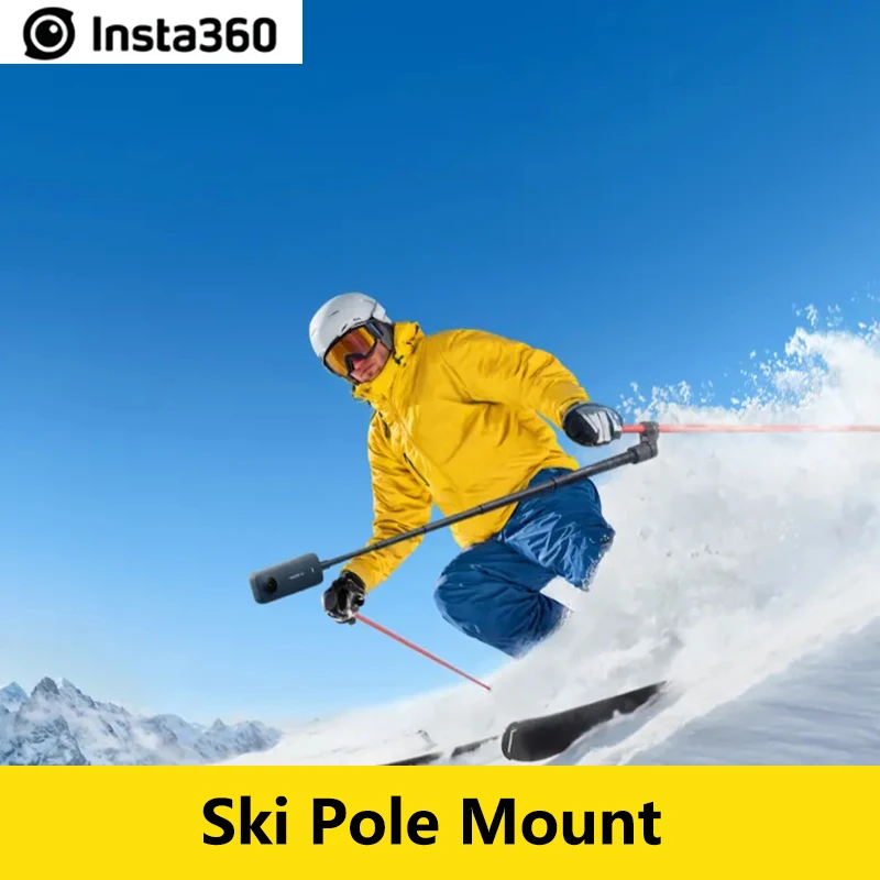 

Insta360 Ski Pole Mount Original Accessories For Insta 360 Ace Pro\Ace\GO 3\X3\X2\X\ONE RS\R