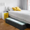 90L Large Foldable Storage Bag With Handles& Visible Window, For Clothes, Blankets＆Bedding, Household Space Saver Organizer 1