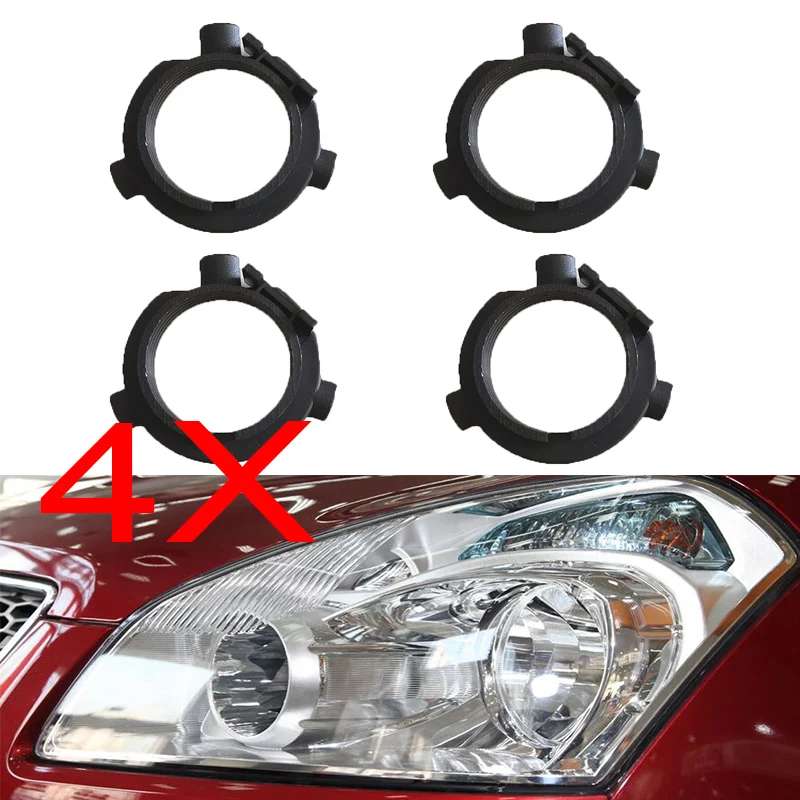 

4X для Nissan QASHQAI J11 2014-2018 светодиодный держатель автомобильной лампы держатель адаптер держатель розетки