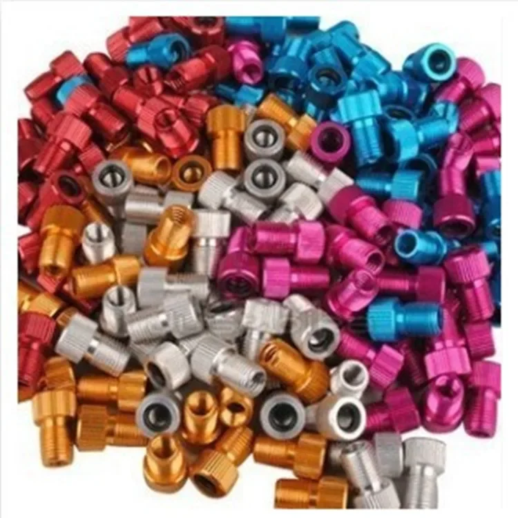 Road Bike Air Valve Adapter French To American Conversion Colorful road-bike-air-valve-adapter-french-to-american-conversion-colorful