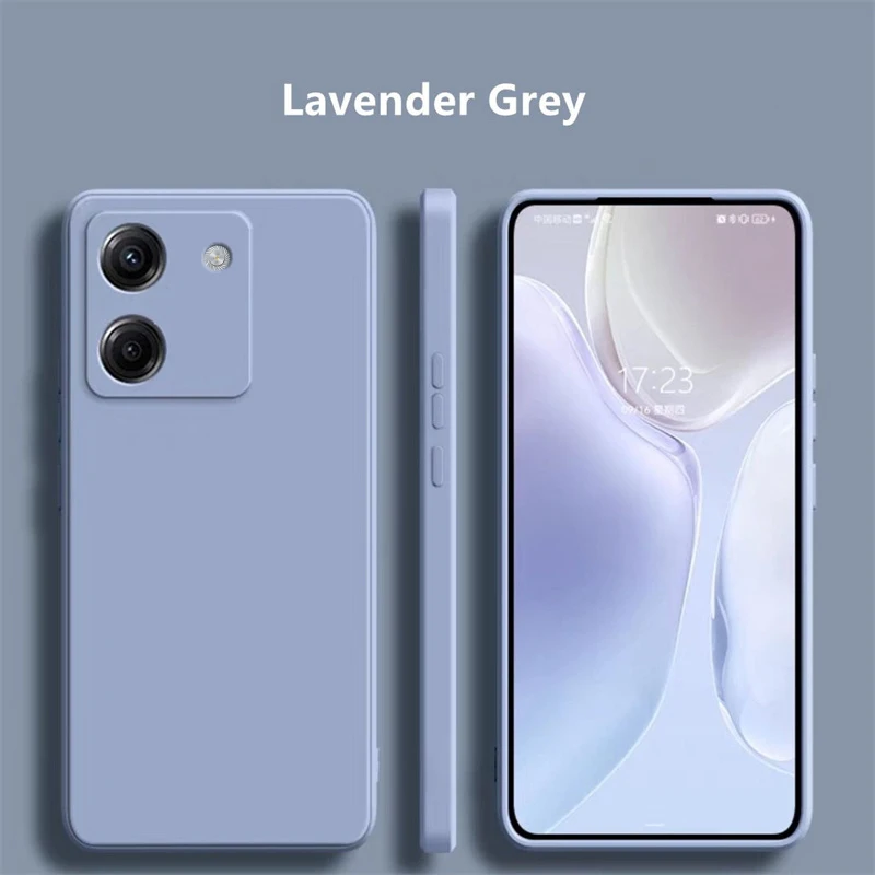 Luxury Liquid Silicone Soft Back Phone Case - Original Coque s Cover