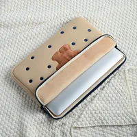 Cute Cartoon Bear Laptop Bag Notebook Sleeves for Macbook Air Pro Hp Lenovo 13 14 15 15.6 16 Inch Laptops Carrying Handbag Case - Image 3