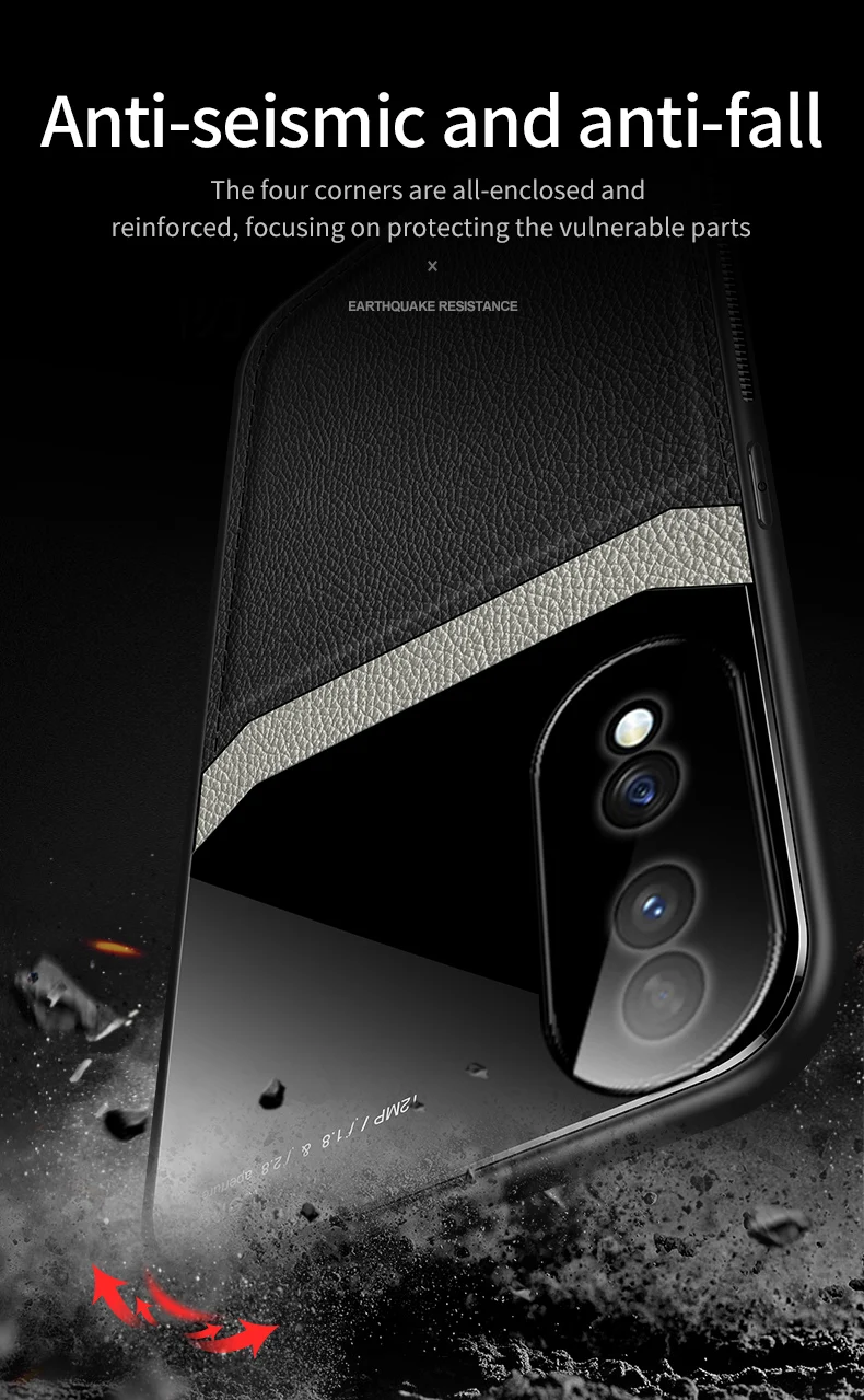 Coque Honor 70 Pro DECLAREYAO fine en silicone rigide en plexiglas souple pour Huawei Honor 60 50 30 S SE 20 10 Coque en cuir _voghion.com