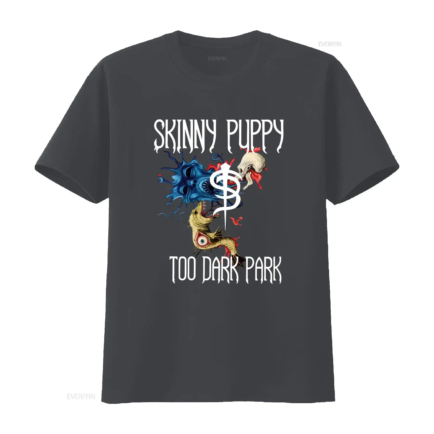 SKINNY PUPPY Too Dark Park T-Shirt Unisex For Men Women Tee