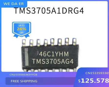 

Free shipping 10 pcs TMS3705A1DRG4 TMS3705A TMS3705 SOP16