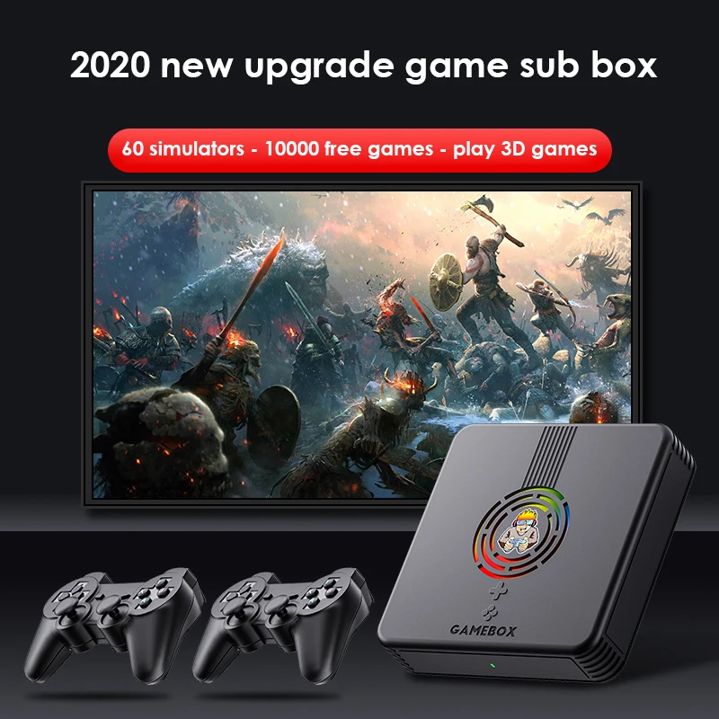 2022 NEW X9 Game Box Family Game Console Open Source Simulator Wireless
