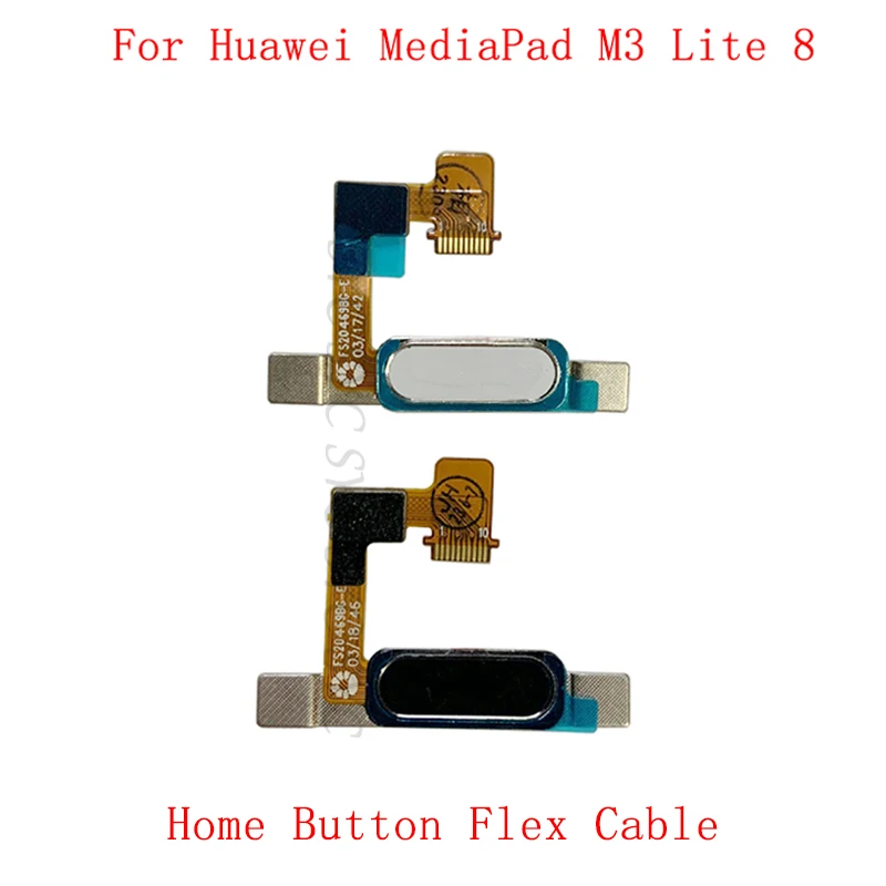 

Original Home Button Fingerprint Sensor Flex Cable Ribbon For Huawei MediaPad M3 Lite 8 inch Touch Sensor Replacement Parts