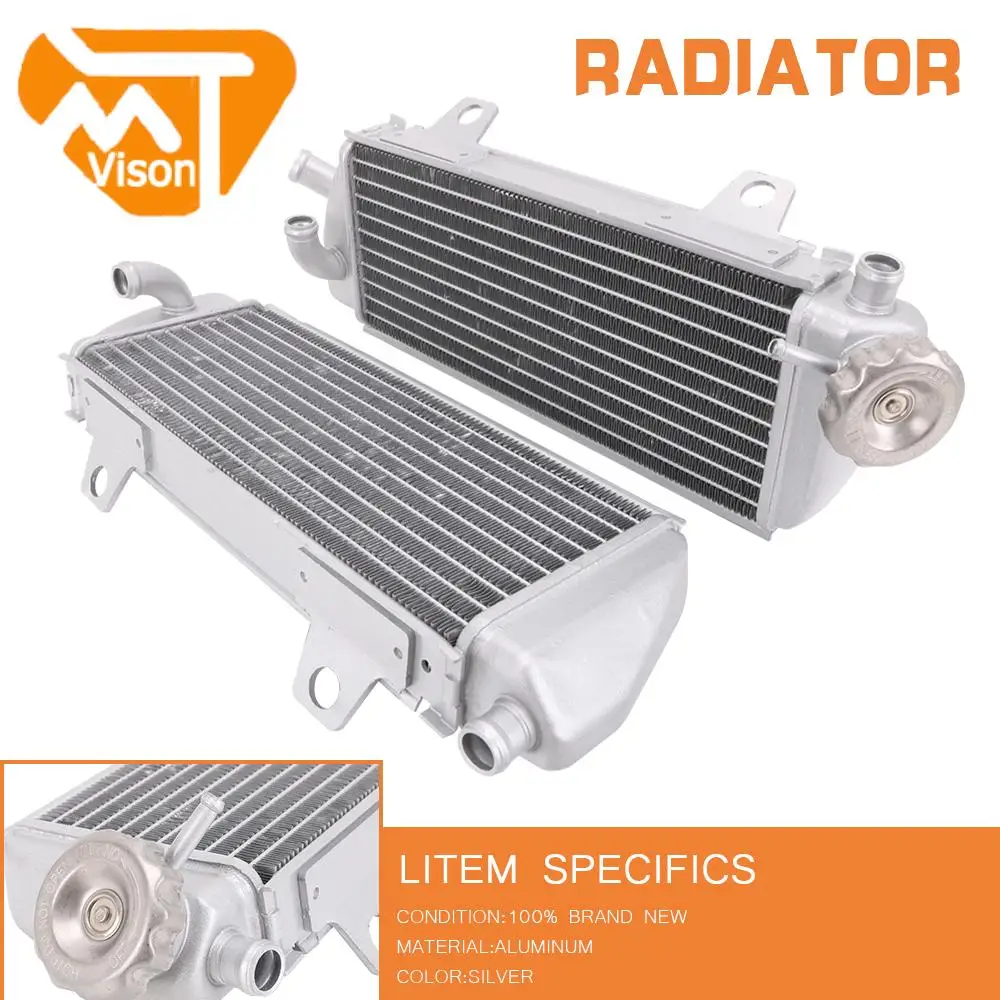 Motorcycle Cooling Water Tank Radiator Cooler For KTM SX SXF XCF 125-450 16-18 XCW SX XC EXCF 150 250 300 350 450 500 -
