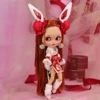 ICY DBS Blyth Doll Pouting Mouth Tan Skin Matte Face Joint Body 1/6 BJD OOAK Ob24 Anime Girl 5
