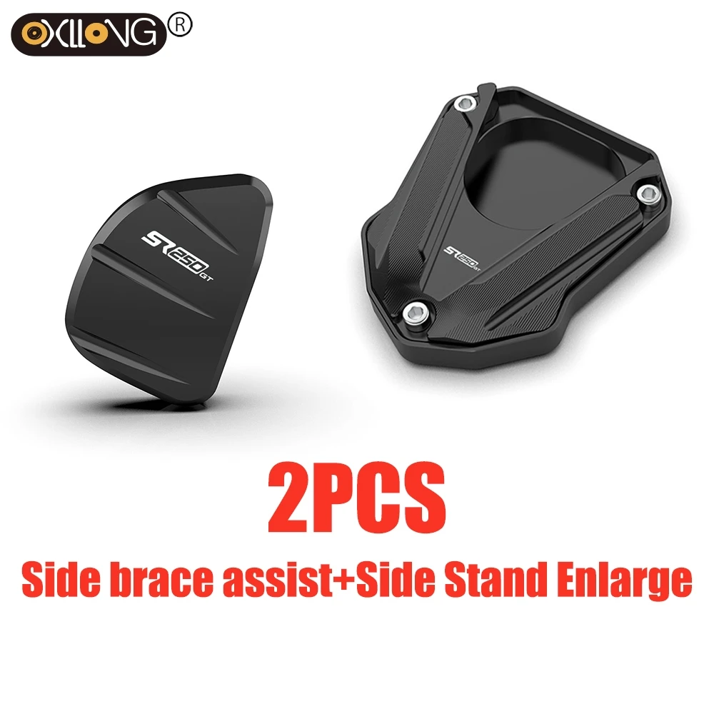 Enhanced CNC Kickstand Foot Side Stand Enlarger - Premium Motorcycle Accessory
