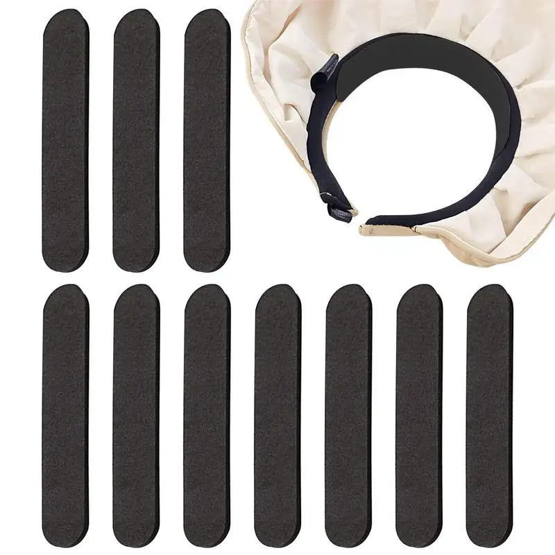 10 pcs Hat adjuster bands Adhesive Hat Sizing Pads For Fit Adjuster Inserts For Fisherman's Hats Baseball Caps Hat Size Adjuster