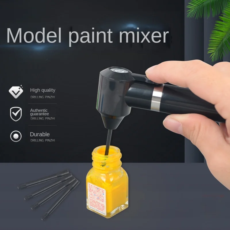 Model Coloring, Pigment Vibration Mixer, Paint Professional Color Mixing  Tool, Water Filling Soil Mixer