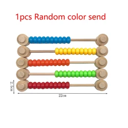 Montessori Sensory Activity Board - Educational Wooden Busy Board (Random color 1pcs)