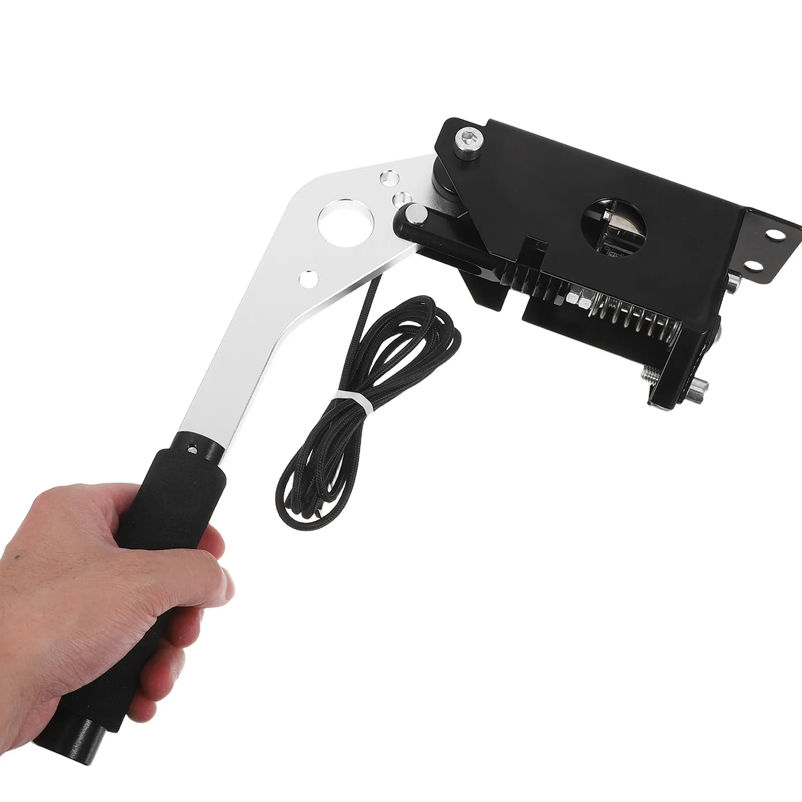 유압 레이싱 USB 브레이크 시스템 롱 암 드리프트 브레이크 마스터 실린더 트랙 레이싱 카 시뮬레이션용 비상 브레이크 레버