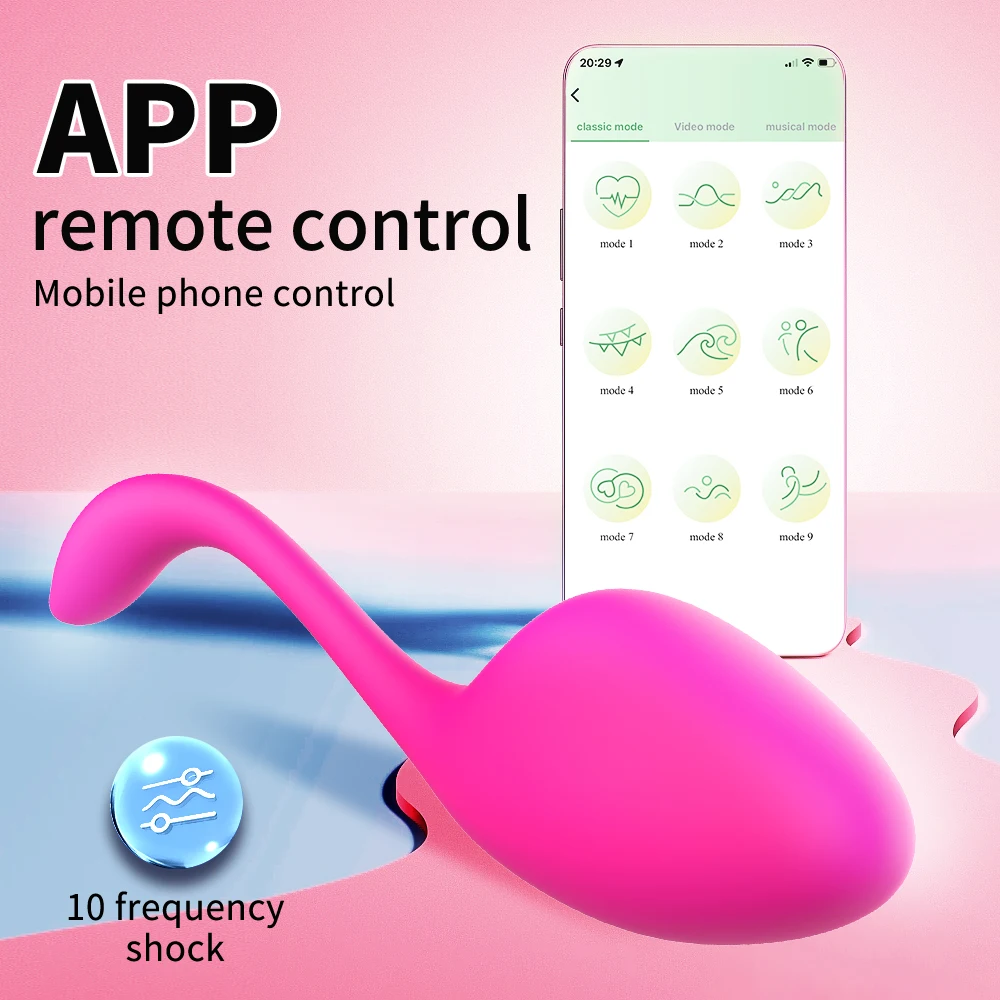 Juhtmevaba Bluetooth G-punkti dildo vibraator naistele rakendusega puldiga vibreeriv munakliitor naiste aluspüksid S_voghion.com