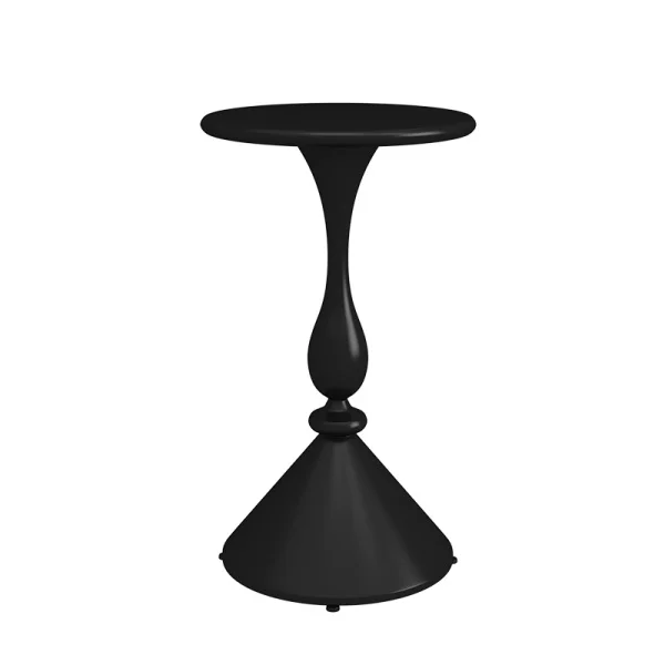 Iron Single-Tier Plant Stand for Living Room Side Table Small Round End Table Stylish Flower Pot Holder Stable Flower Stand