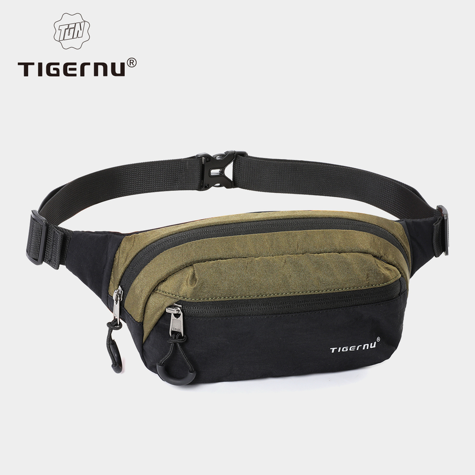 Tigernu New Light Weight Crossbody Bag Men Shoulder bag Splashproof Waist bag Male Multi-purpose Sling Bag