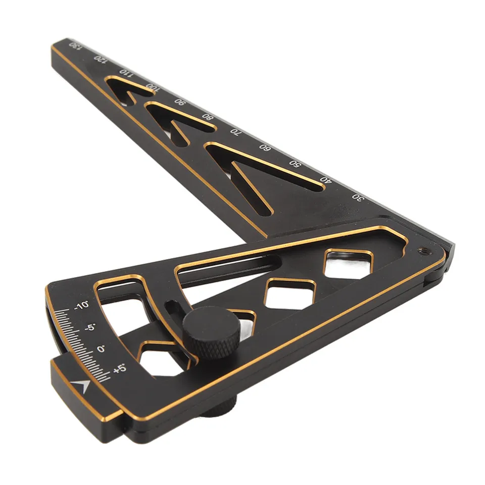 Righello Regolabile Per Auto RC - Misura Altezza E Campanatura Ruote - Lega Di Alluminio - Colore Blu - Foto 6