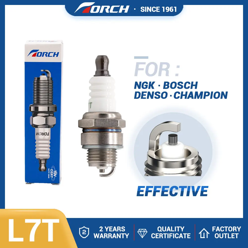 

Replace for Candle BPM7A for Denso W22MP-U for Champion CJ7Y for WS6F for Brisk P15Y Spark Plug TORCH L7T Lawnmower Components