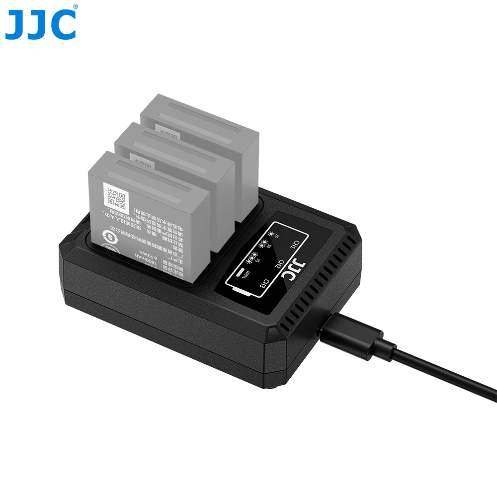 JJC USB Type C Battery Charger for Ricoh GR IV HDF GRIV GR4