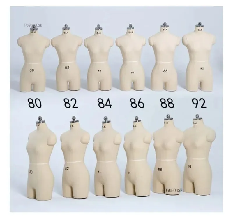 Description Picture 4 of itemLinen Cover Body Female Mannequins with Legs for Clothing Design Bust Sewing Tailor Mannequin Dress Display Stand Can Pin