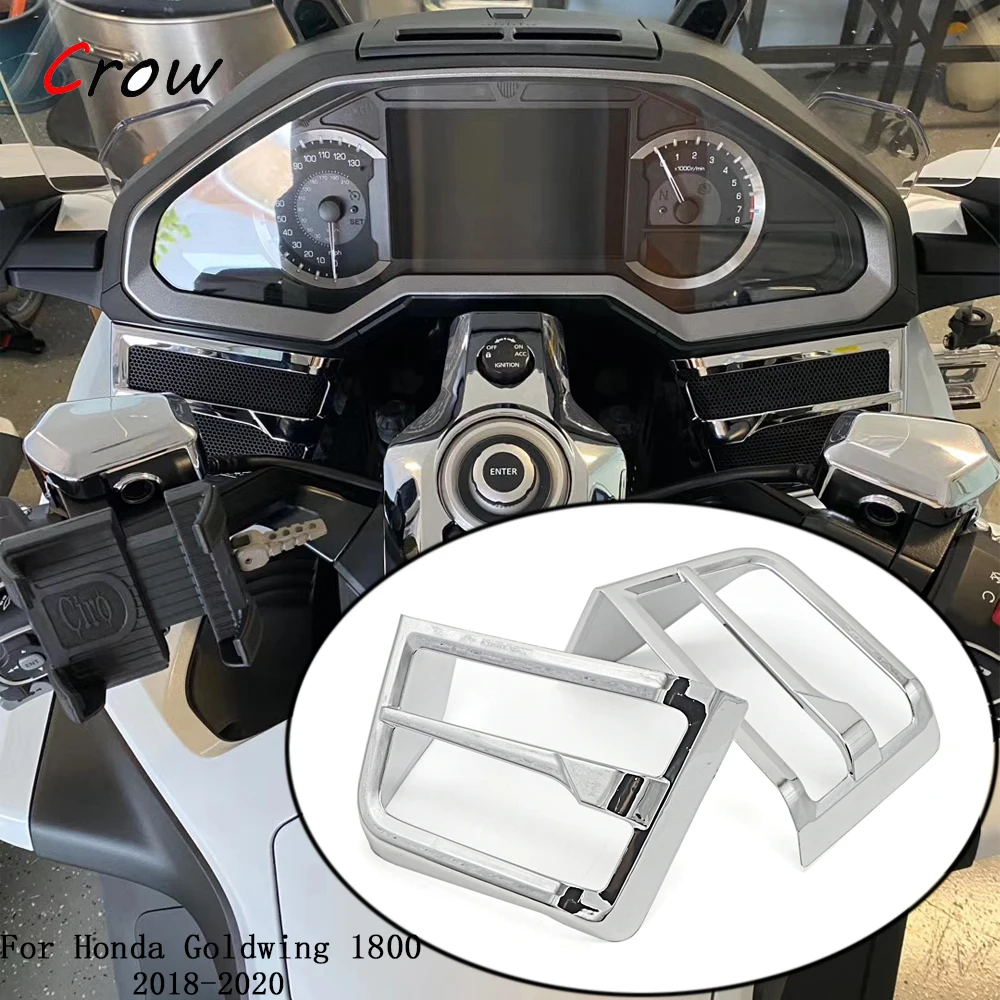 

Новая хромированная крышка радиатора для мотоцикла Honda Goldwing GL 1800 F6B GL1800 Gold wing 1800 2018 2019 2020 2021 2022