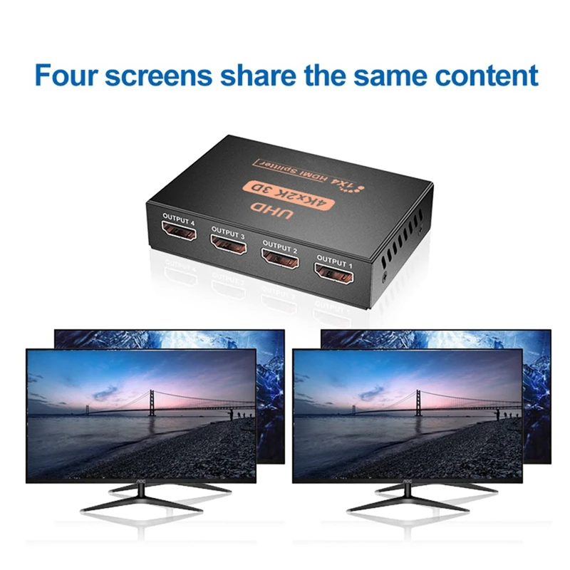 2X 4K 1X4 HDMI й, 1 Ʈ-4 HDMI ÷ ߺ/̷ USB  й, PS5  (1-4 )
