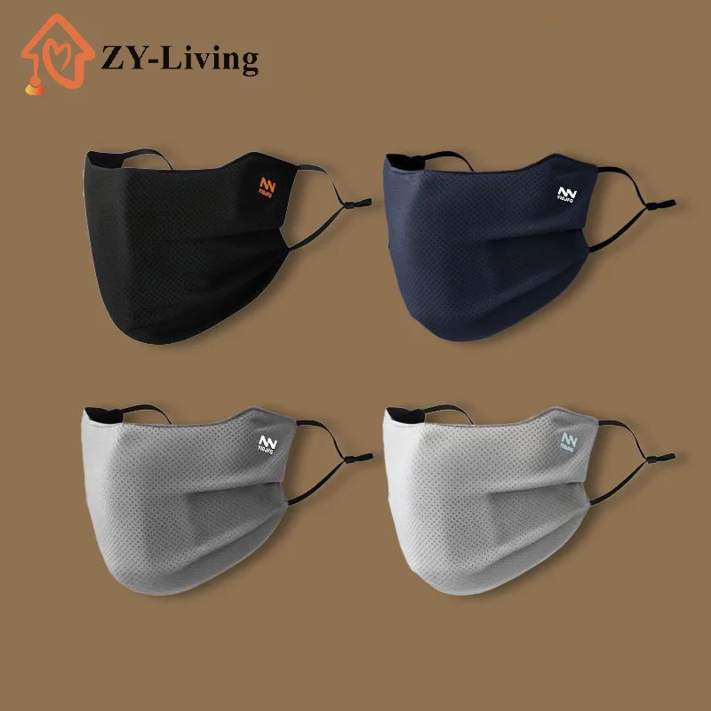 Enhanced UV Protection Breathable Face Shield for Outdoor Activities - Reusable & Washable