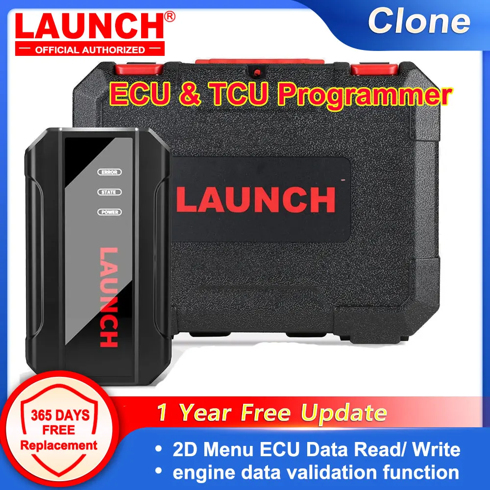 2024 Launch X431 ECU & TCU Programmer Support ECU Read and Write Standalone Supports Checksum Correction IMMO Off PC Version