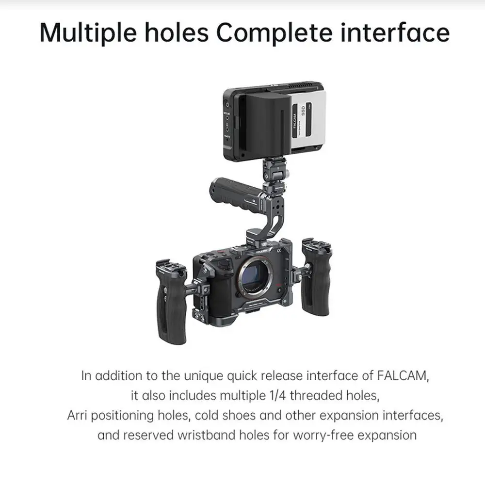 C00B2823B F22&F38&F50 Quick Release Cage V3 (FOR SONY FX3/FX30)