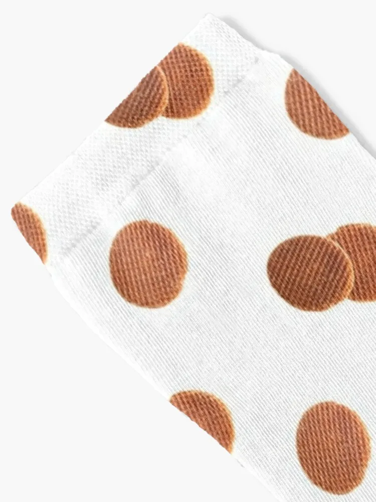 Stroopwafels pattern Socks Men's sock anime socks Christmas heated socks