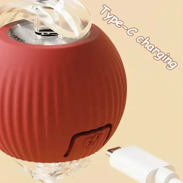 Automatic Rolling Ball Interactive Ball Cat Toys Pet Supplies Electric Dog Training Cat Teaser simulated Rat Rechargeable 3