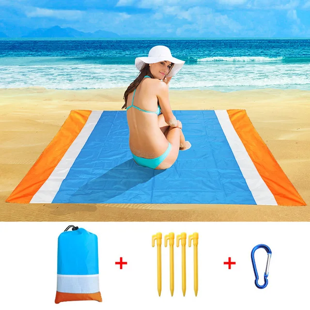 Tapis de plage anti-sable et couverture de pique-nique_voghion.com