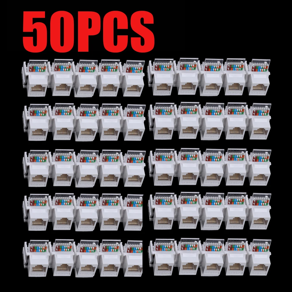 Сетевой модуль UTP CAT5E без инструментов информационный разъем RJ45 компьютерный