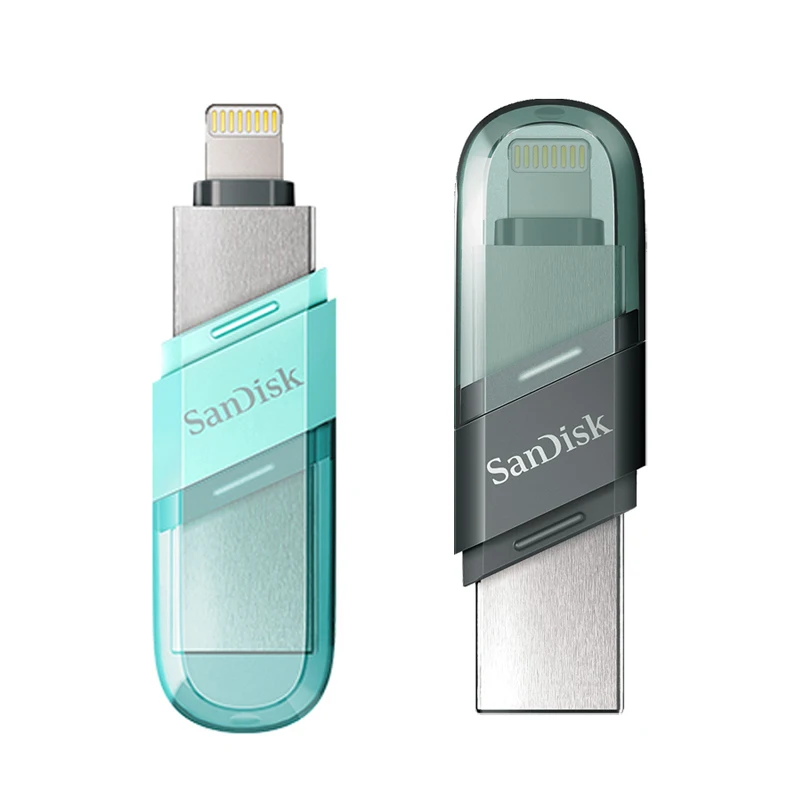 SanDisk-iXpand OTG USB Flash Drive, Pen Drive, Lightning USB 3.0 Stick, MFi para iPhone e iPad, 256GB, 128GB, 64GB