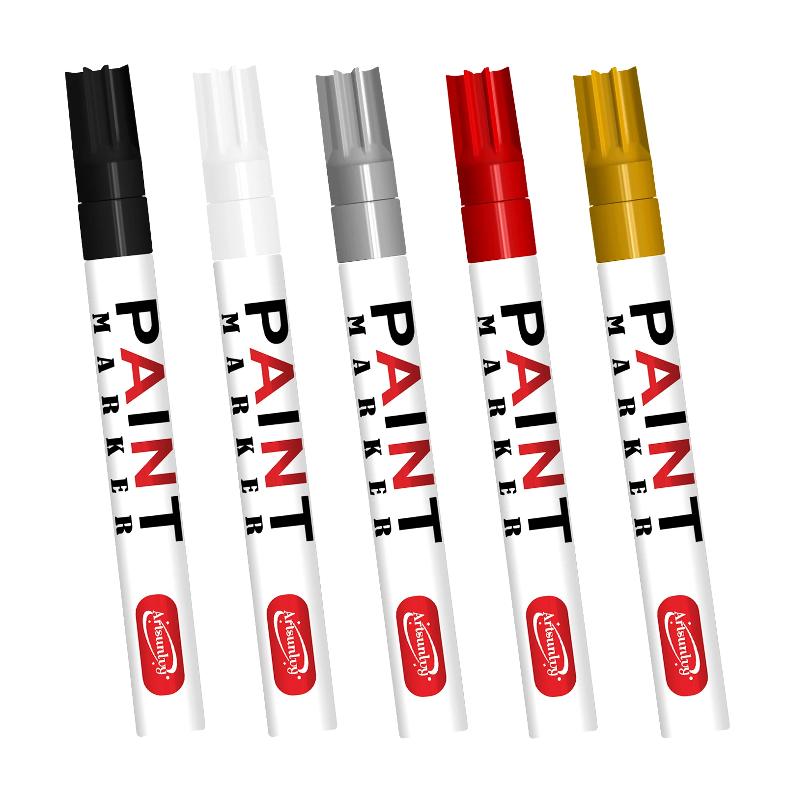Paint Pens Permanent Markers Gold white black red silver Oil Based Quick Dry Waterproof Markers for Tire Wood Rock Metal Plastic permanent marker pen marker pens permanent marker permanent markers markers pen