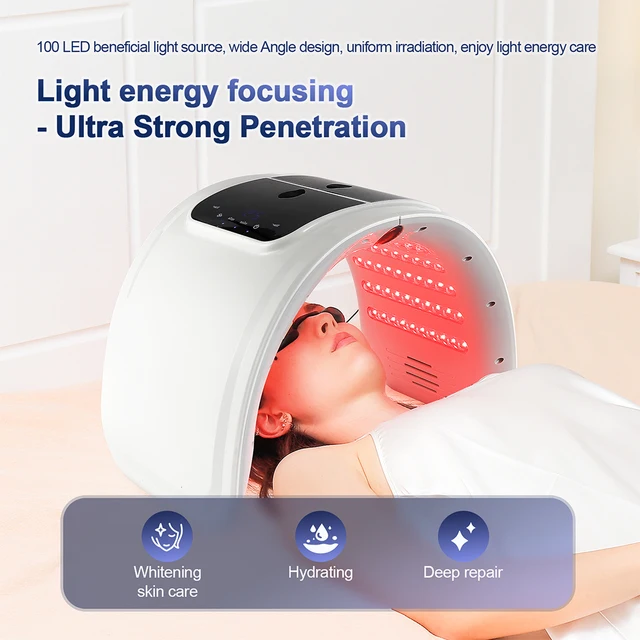 7-Color LED Face Therapy Mask 6