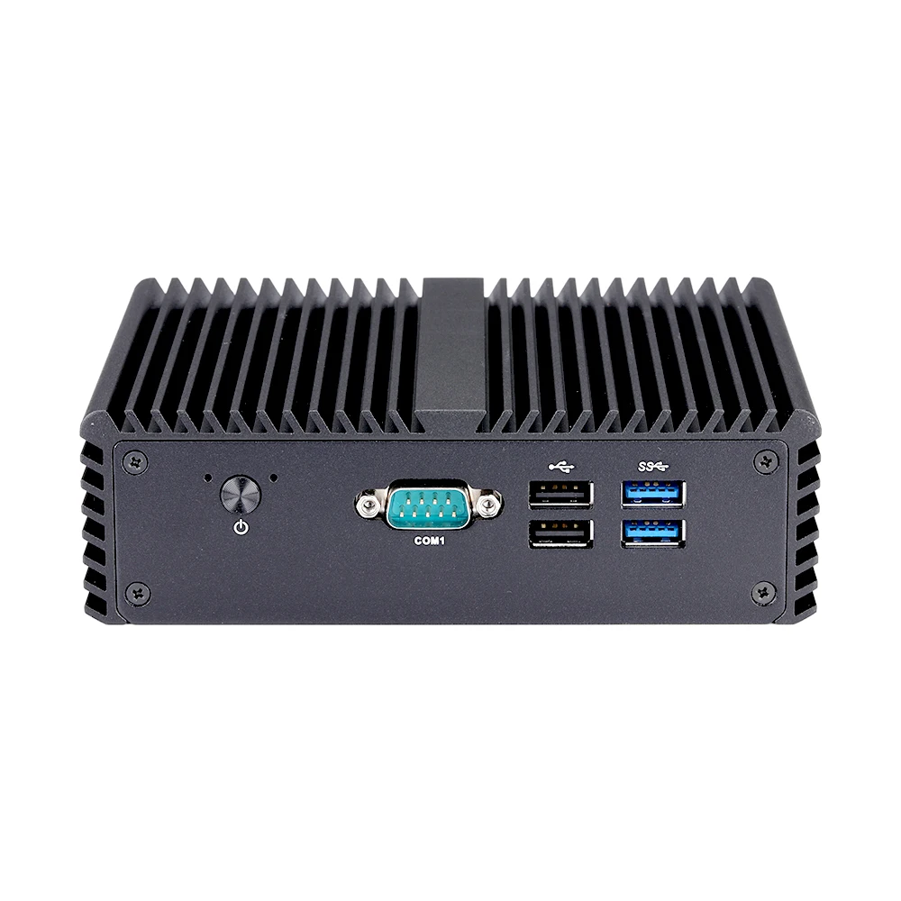 Qotom Q730S Q750S Mini PC j4105/J4125 ,4 usb3.0, 2 usb2.0, RS232, Display HD Mini Computer DP