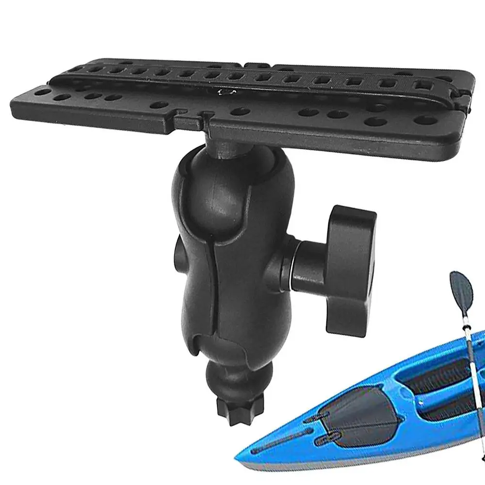 Description Picture 4 of itemSwivel Fish Finder Mount Base GPS Electronics Fishfinder Holder Mounting Stand Plate GPS Navigation Fish Finder Bracket For Boat