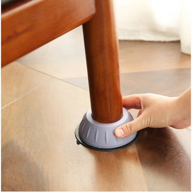 Anti Vibration Feet Pads 4PCS Rubber Mat Slipstop Silent Universal Washing Machine Refrigerator Support Dampers Stand