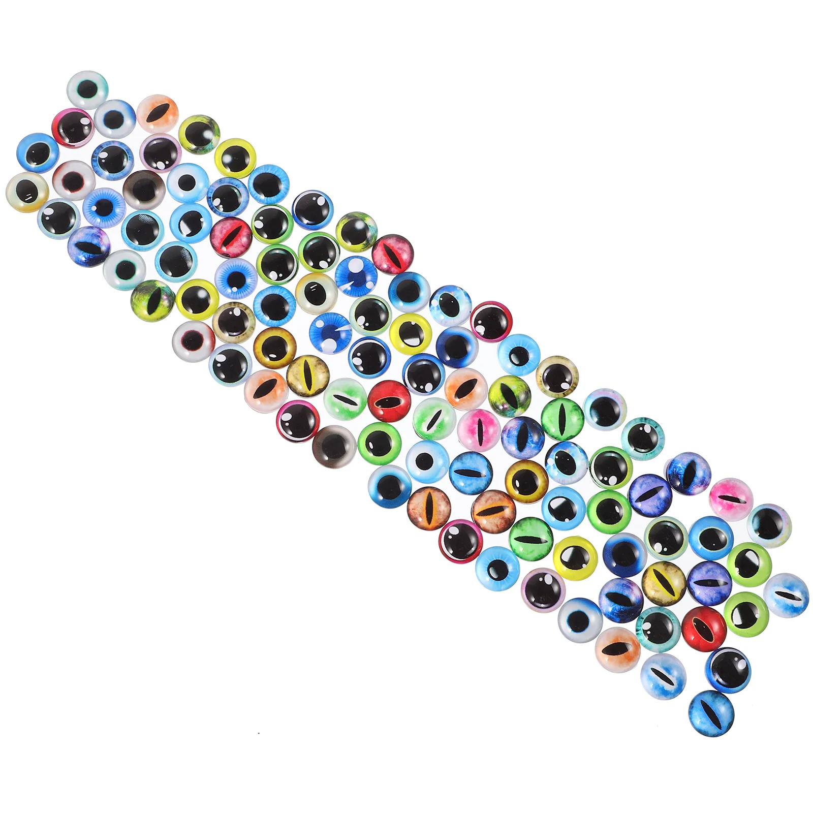 

100 Pcs Eyes Stuffed Animal Artificial for DIY Funny Decorative Fake Practical Holiday Making Supplies