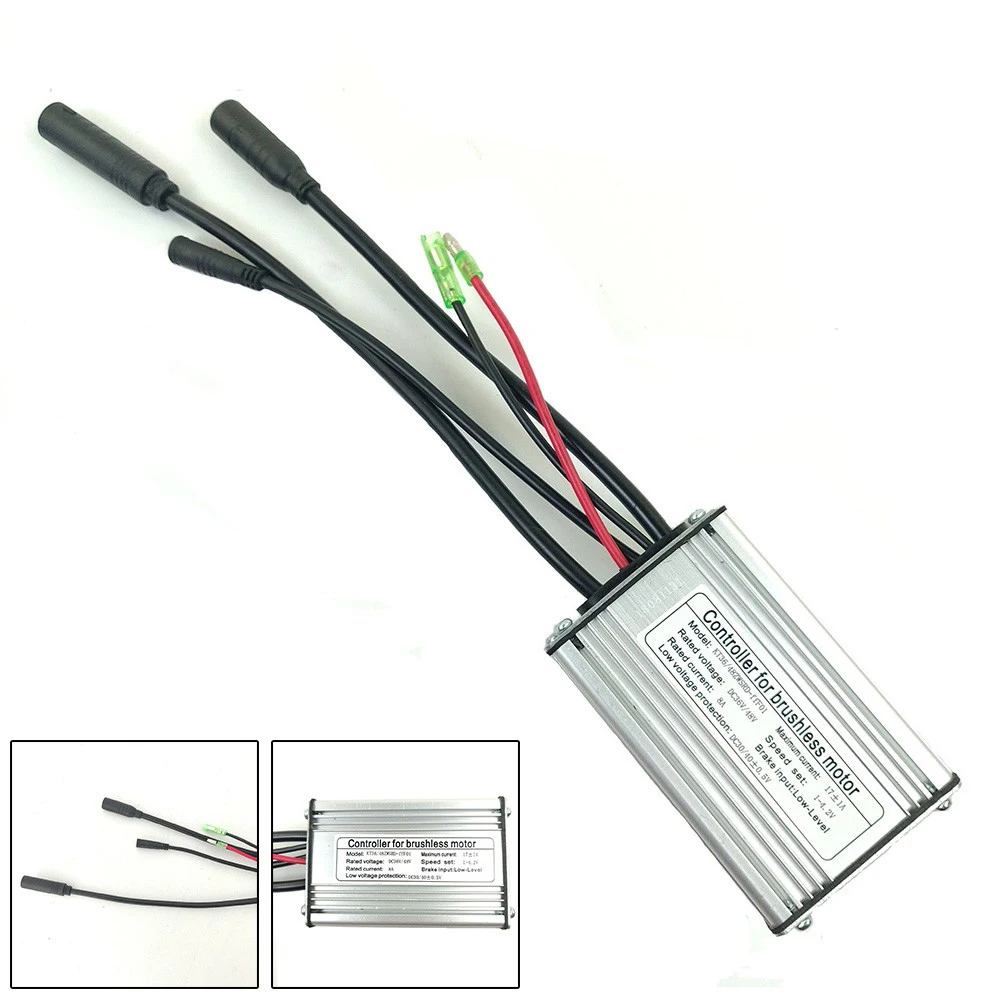36/48V KT-17A Ebike Bicycle 6mos Waterproof Controller For 350W Brushless Motor For KT Series Motors Square Wave Controller