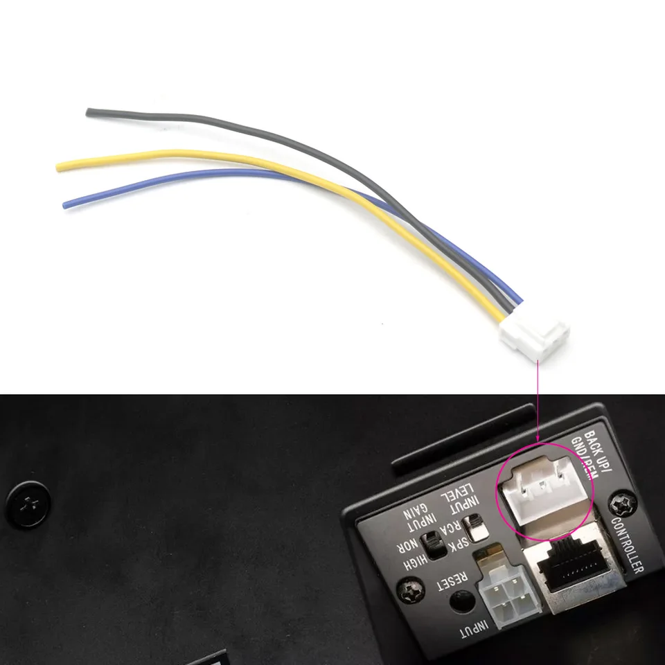 Câble Contrôle Fil Pour Pioneer TS-WX130DA - Réglage Phase Et