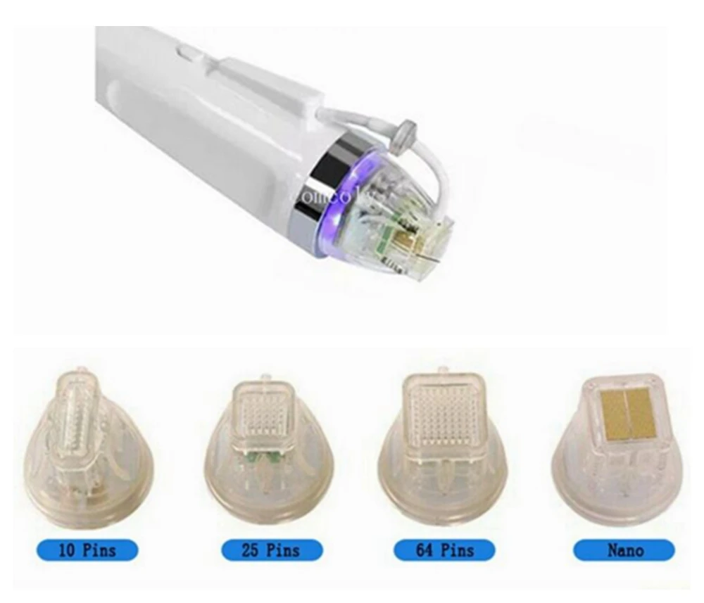 Disposable RF Microneedling Cartridge Gold Plated 10/25/64 Pins Nano Cartridges Micro Needle RF Machine Anti Stretch Mark microneedling needle cartridge microneedling cartridge