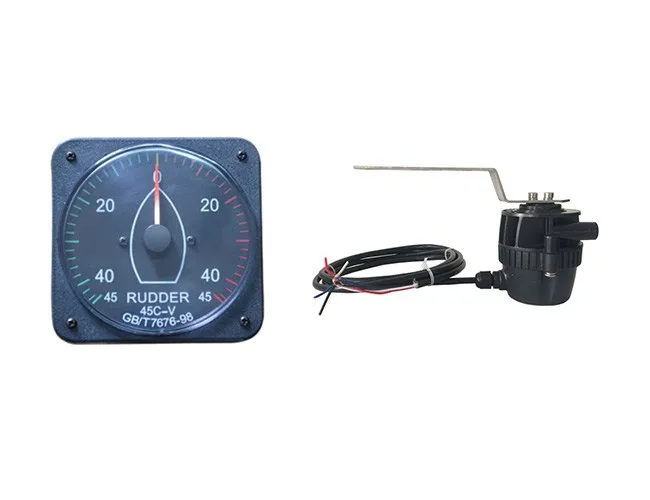 FD-6A NEMA 0183 Digital Signal Marine Rudder Indicator Complete Set