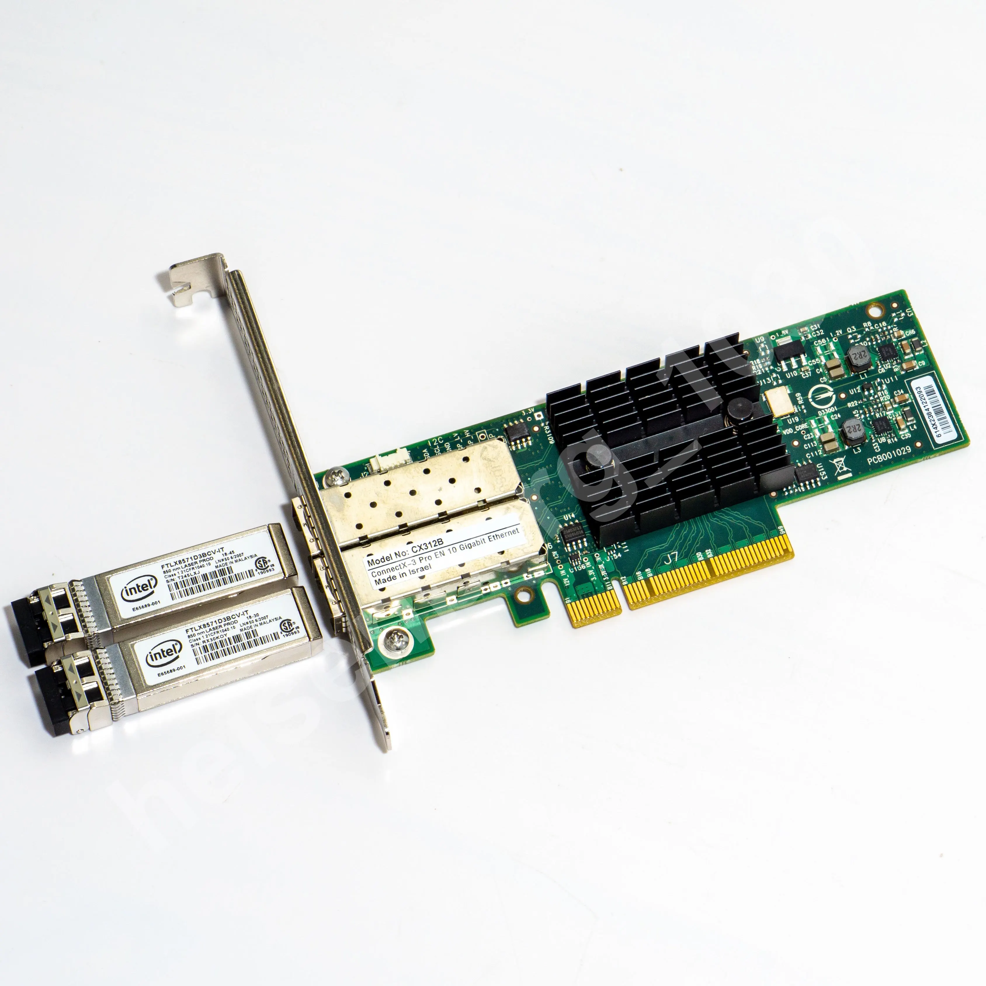 Mellanox-placa de Interface de Rede Mcx312b-xcct Cx312b en Portas Duplas Ethernet 10g 10 Gbps Sfp Plus Pcie Nic - Imagem 2