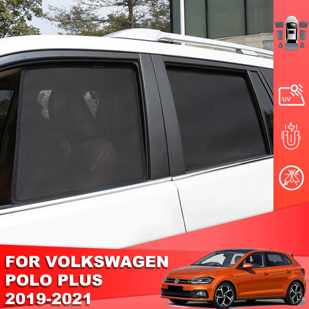 ☆フォルクスワーゲン POLO(ポロ)メッシュカーテン・サンシェード・トレイ Amazon | 2022 新型 車用 サンシェード フォルクスワーゲン VW