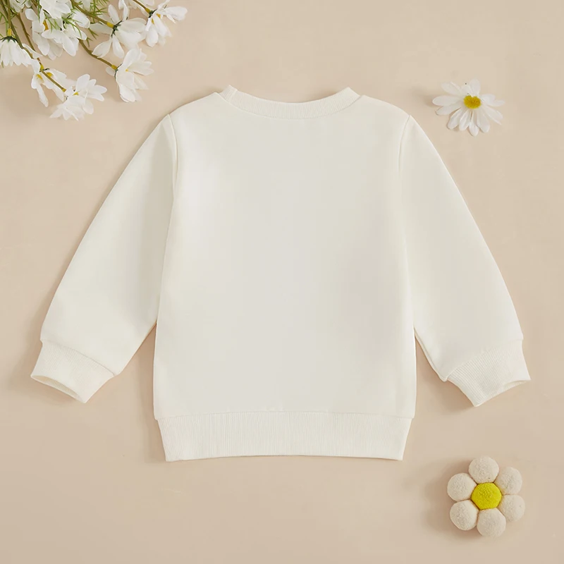 ma&baby 6-18M Newborn Infant Baby Boy Girl T-shirt 1st Birthday Clothing Letter Sun Pattern Long Sleeve Fall Spring Tops