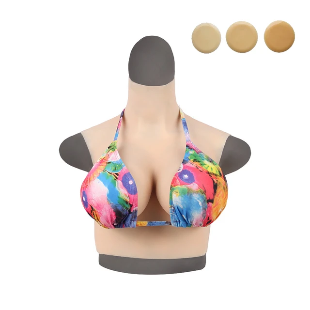 B/C/D/E/G Cup Realistic Silicone Breast Forms Fake Boobs Enhancer