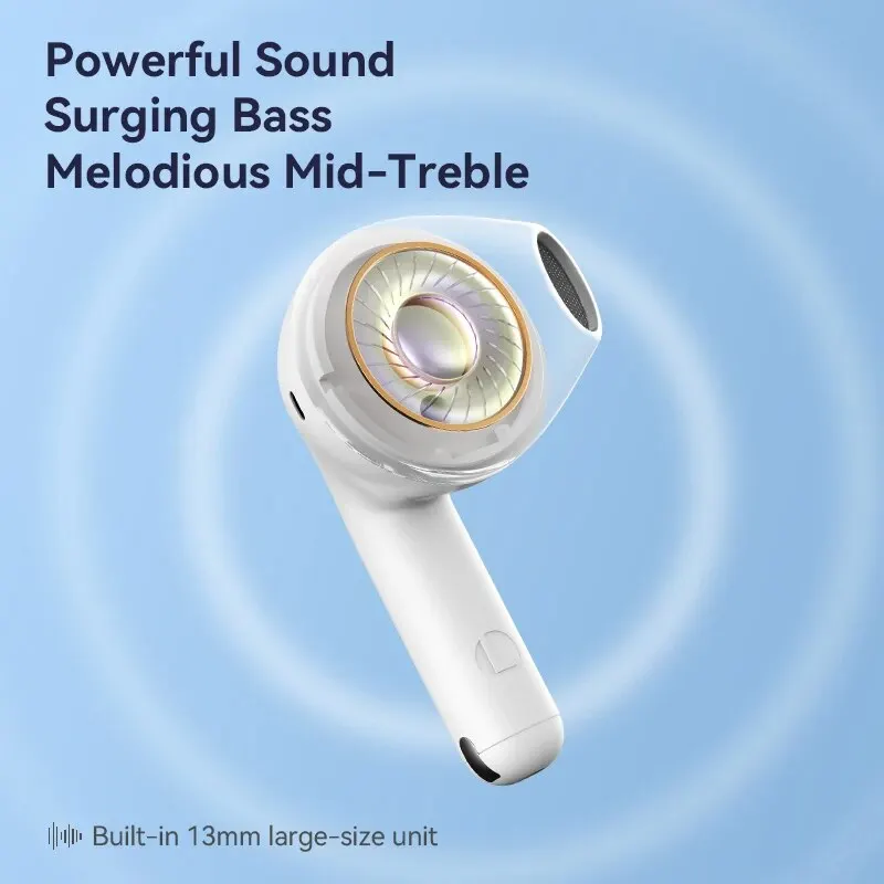 Edifier X2s TWS 무선 이어폰, 블루투스 5.3 이어버드, 13mm 드라이버 유닛, 강력한 베이스, 26 시간 재생, 경량 IP54 방수